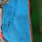 Recycled plastic pellets